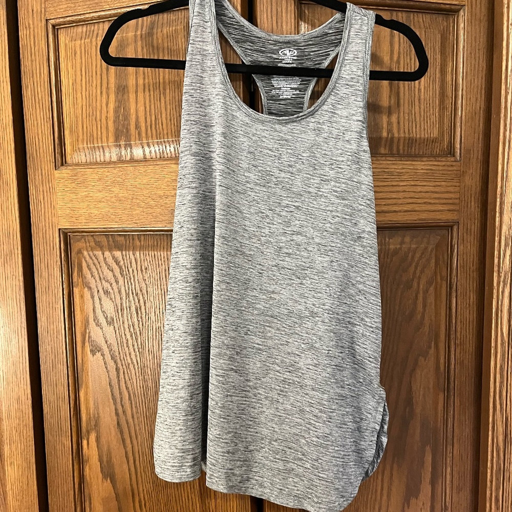Athletic works grey small tank top